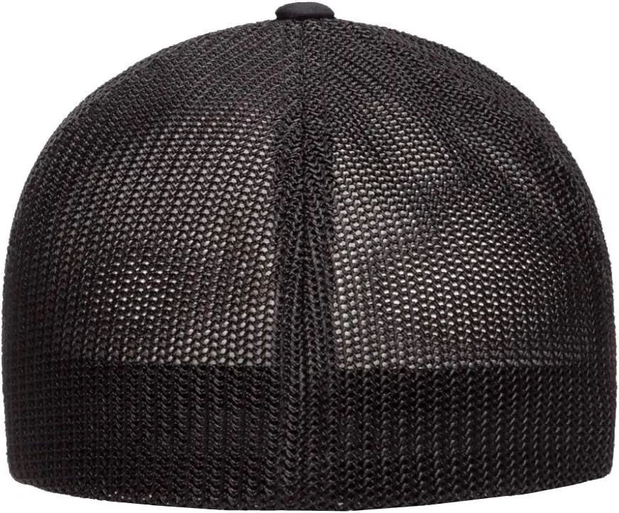 1960-64 Corvair Convertible Outline Design Flexfit Trucker Mesh Fitted Cap