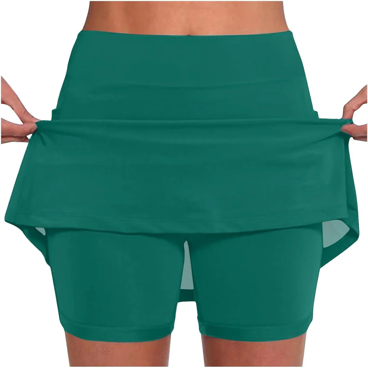 Athletic Skorts for Women Summer Skorts Casual Tennis Skirt Golf Skirts Plus Size Skort Running Shorts with Pocket