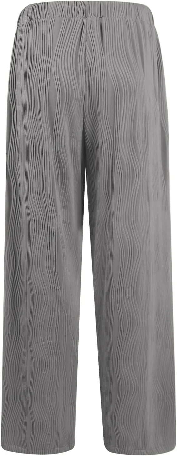 Baggy Sweatpants for Women Jogger Pant High Waisted Drawstring Waist Wide Leg Lounge Joggers Bottoms Sweat Pants