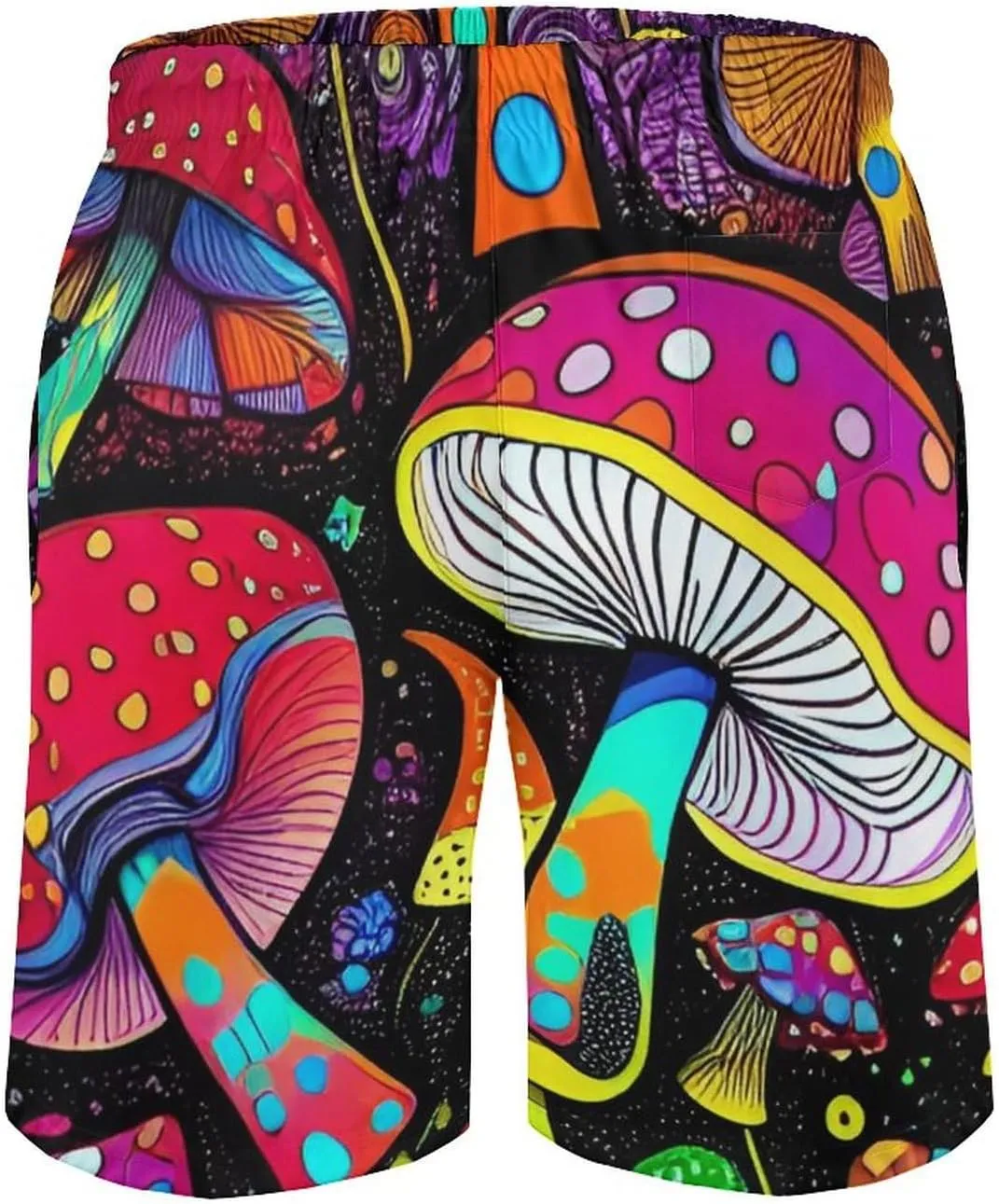 Boys Big & Tall Cargo Short Board Shorts Basic Beachwear with Pockets