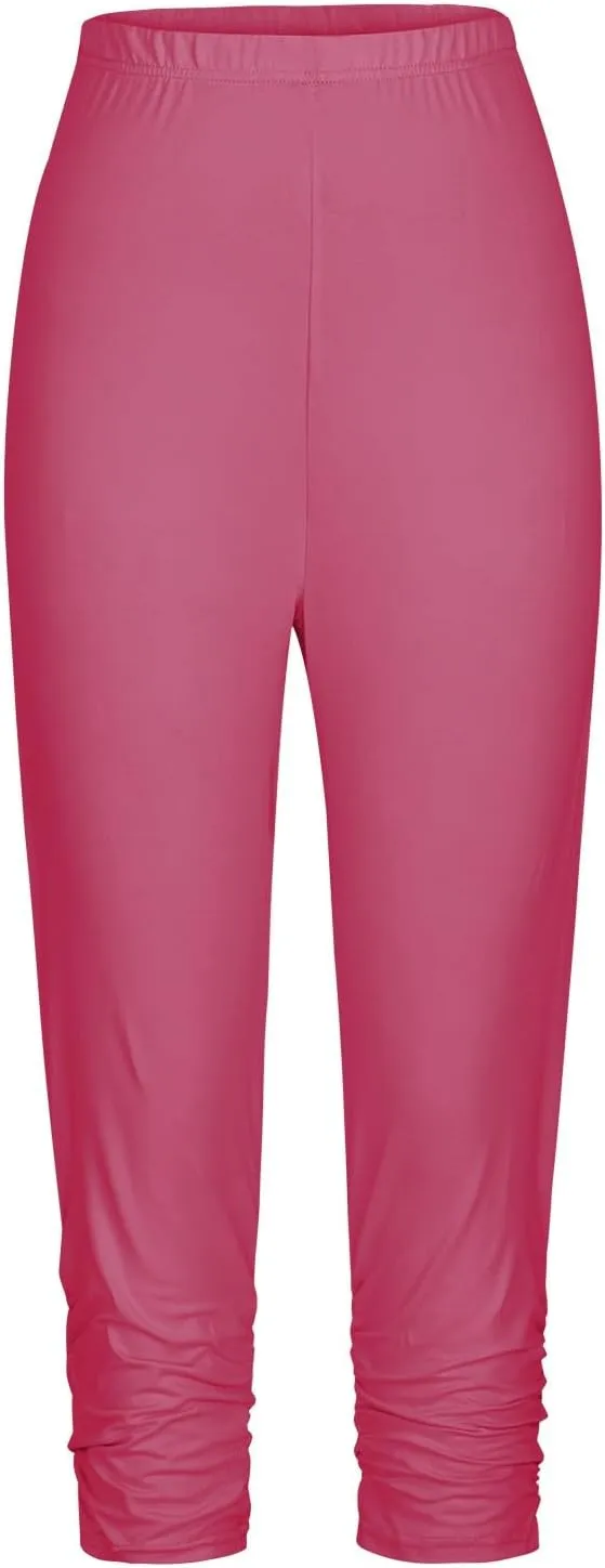 Capris Pants for Women Casual Sports Yoga Pants Tight Cropped Pants Capris Pants for Women Leggings for Women Womens