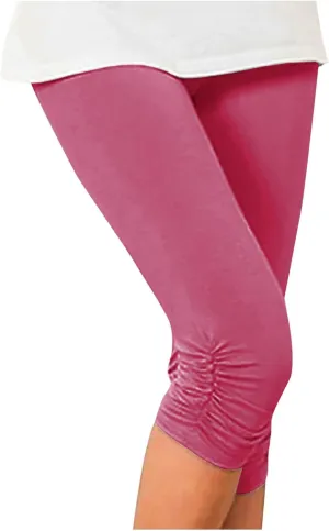 Capris Pants for Women Casual Sports Yoga Pants Tight Cropped Pants Capris Pants for Women Leggings for Women Womens