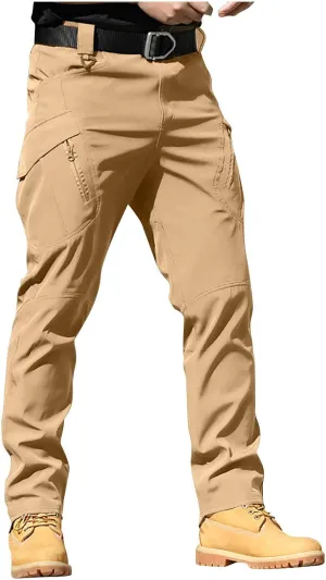 Cargo Pants for Men Baggy Ripstop Pants Outdoor Work Hiking Pants Match Mens Wild Cargo Pants with Multi Pockets