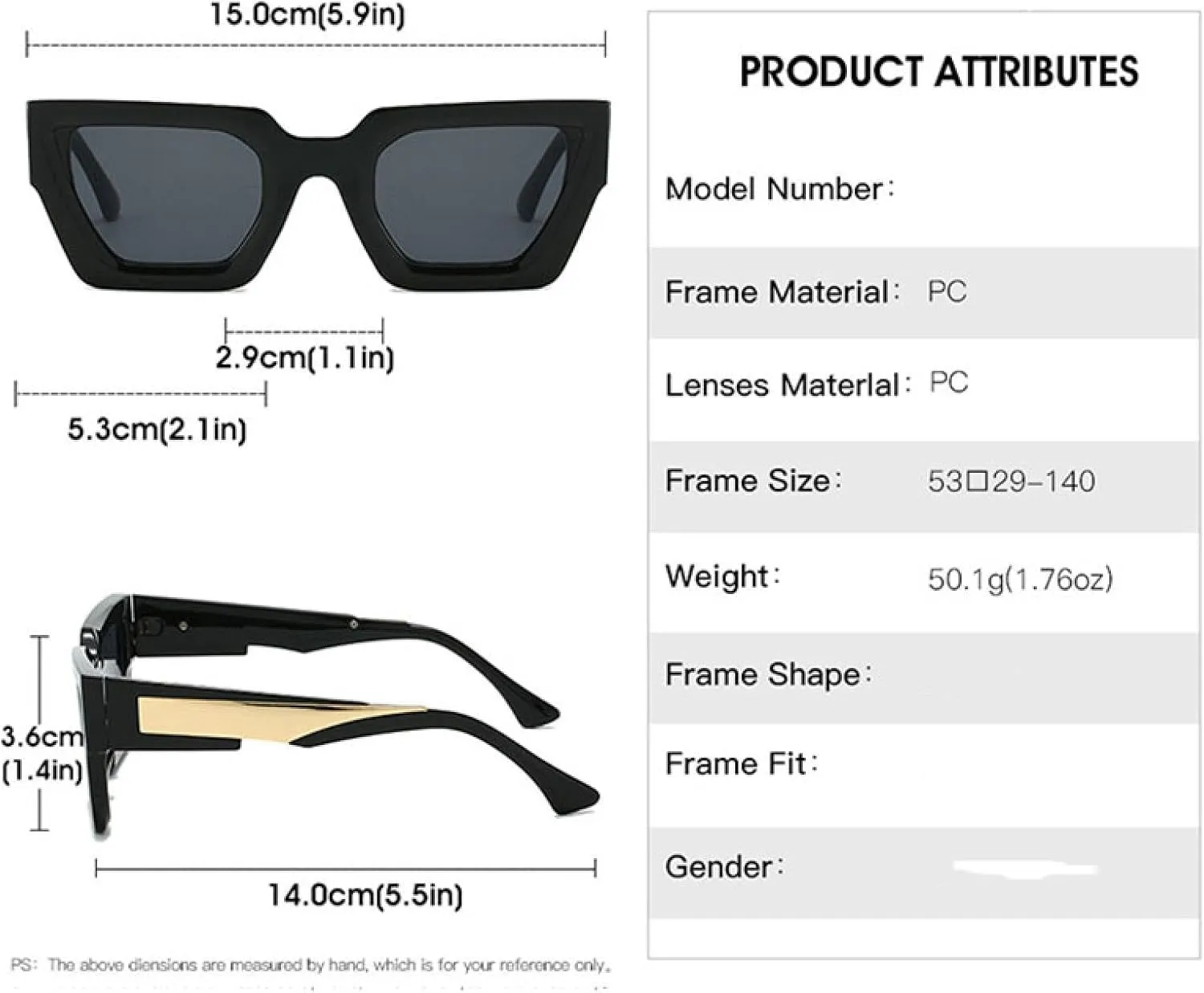 Classic Big Frame Sunglasses Women for Men Luxury Vintage Sunglasses Popular Pink Punk Outdoor Shade Uv400