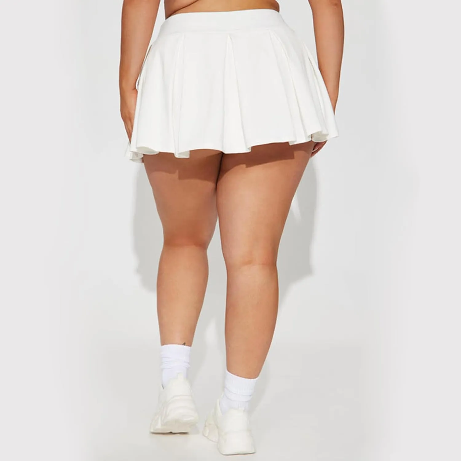 Cute Mini Skirt for Women Pleated Mid-Low Waist Built-in Shorts Y2k Clubwear Party Streetwear Outfits