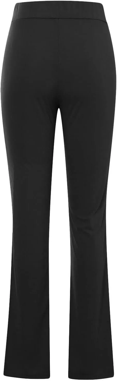 DASAYO Flare Leggings for Women High Waist Tummy Control Stretchy Bootcut Yoga Pants Casual Fitness Workout Bottoms