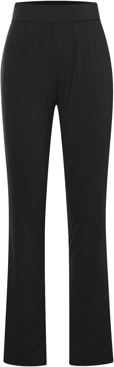 DASAYO Flare Leggings for Women High Waist Tummy Control Stretchy Bootcut Yoga Pants Casual Fitness Workout Bottoms