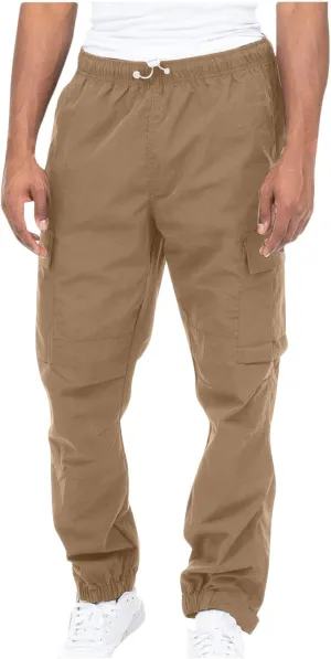 Dgoopd Cargo Pants for Men Big and Tall Ripstop Pants Outdoor Hiking Cargo Pants Lightweight Tactical Work Pants Joggers