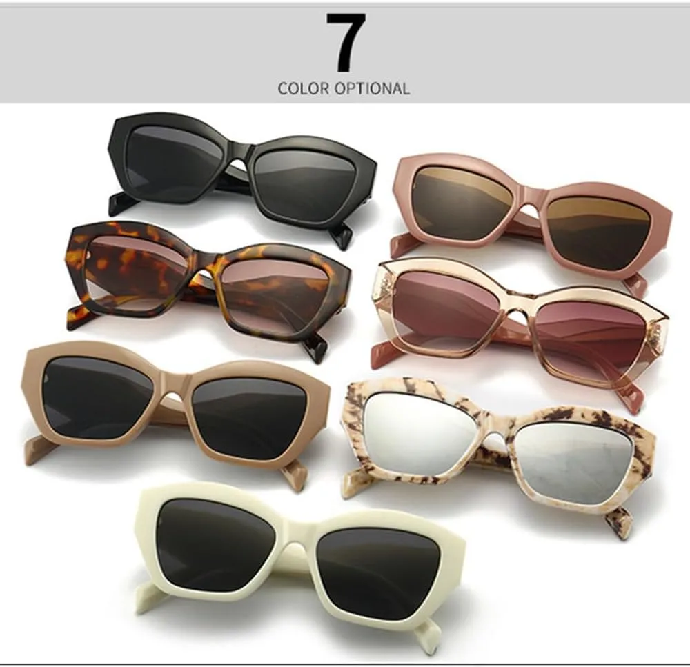 Fashion Cat Eye Luxury Sunglasses For Women Men Retro Female Outdoor Sun Glasses Trending Shades UV400 Eyeglasses