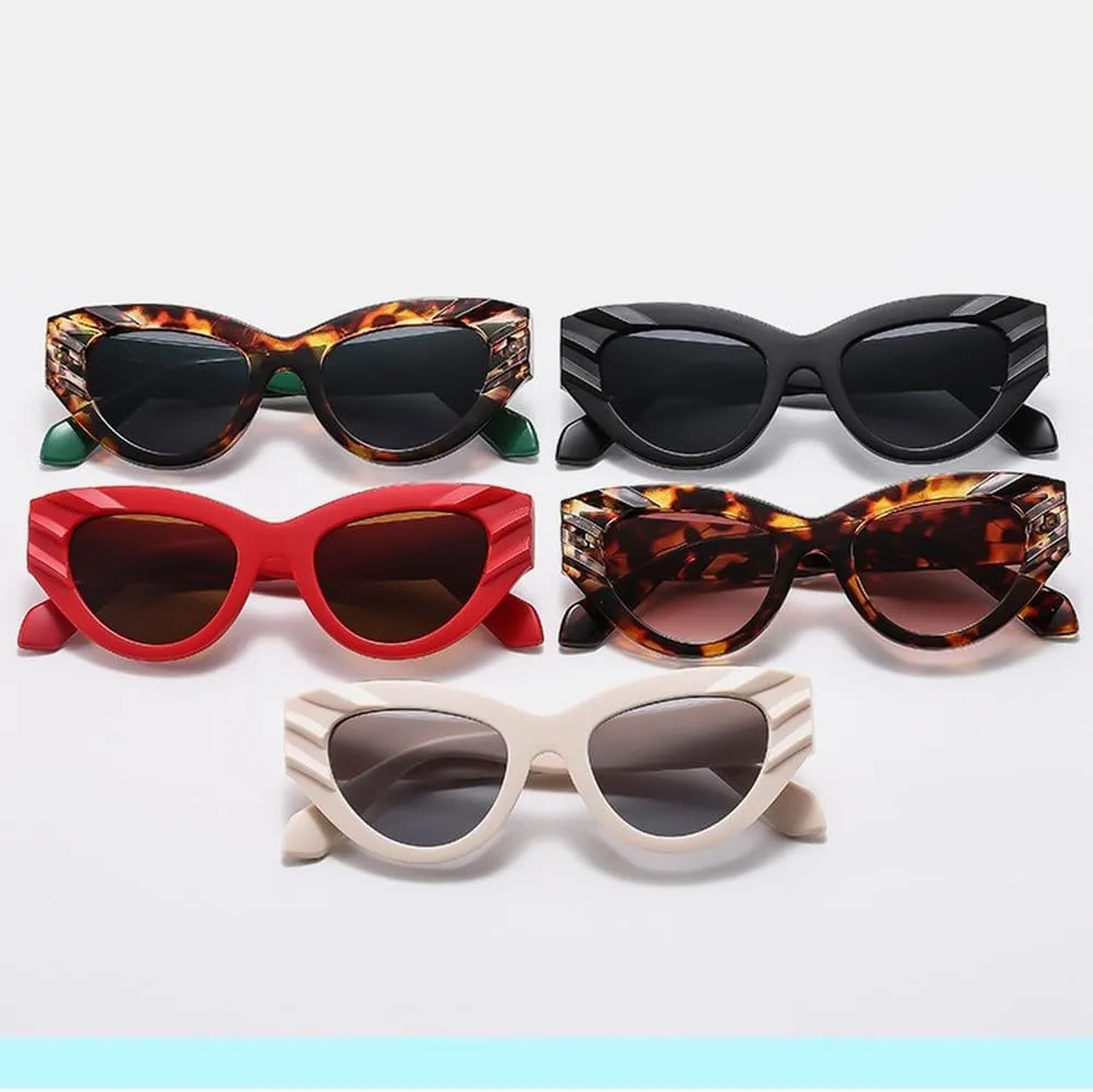 Fashion Cat Eye Sunglasses Women Men Luxury Gradients Lens Frame Vintage Casual Eyewear UV400