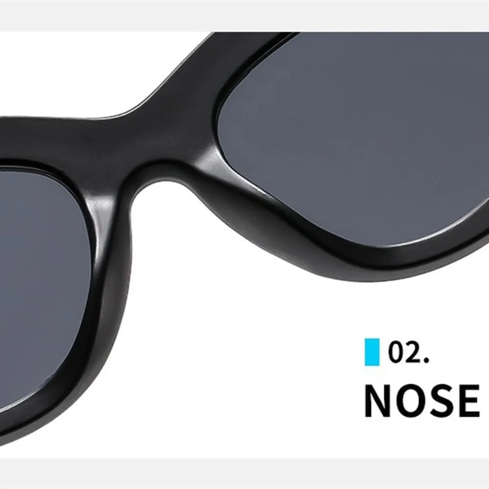 Fashion Cat Eye Sunglasses Women Men Luxury Gradients Lens Frame Vintage Casual Eyewear UV400