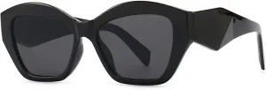 Fashion Irregular Cat Eye Sunglasses Women Vintage Luxury Sun Glasses Oversized Eyewear Summer