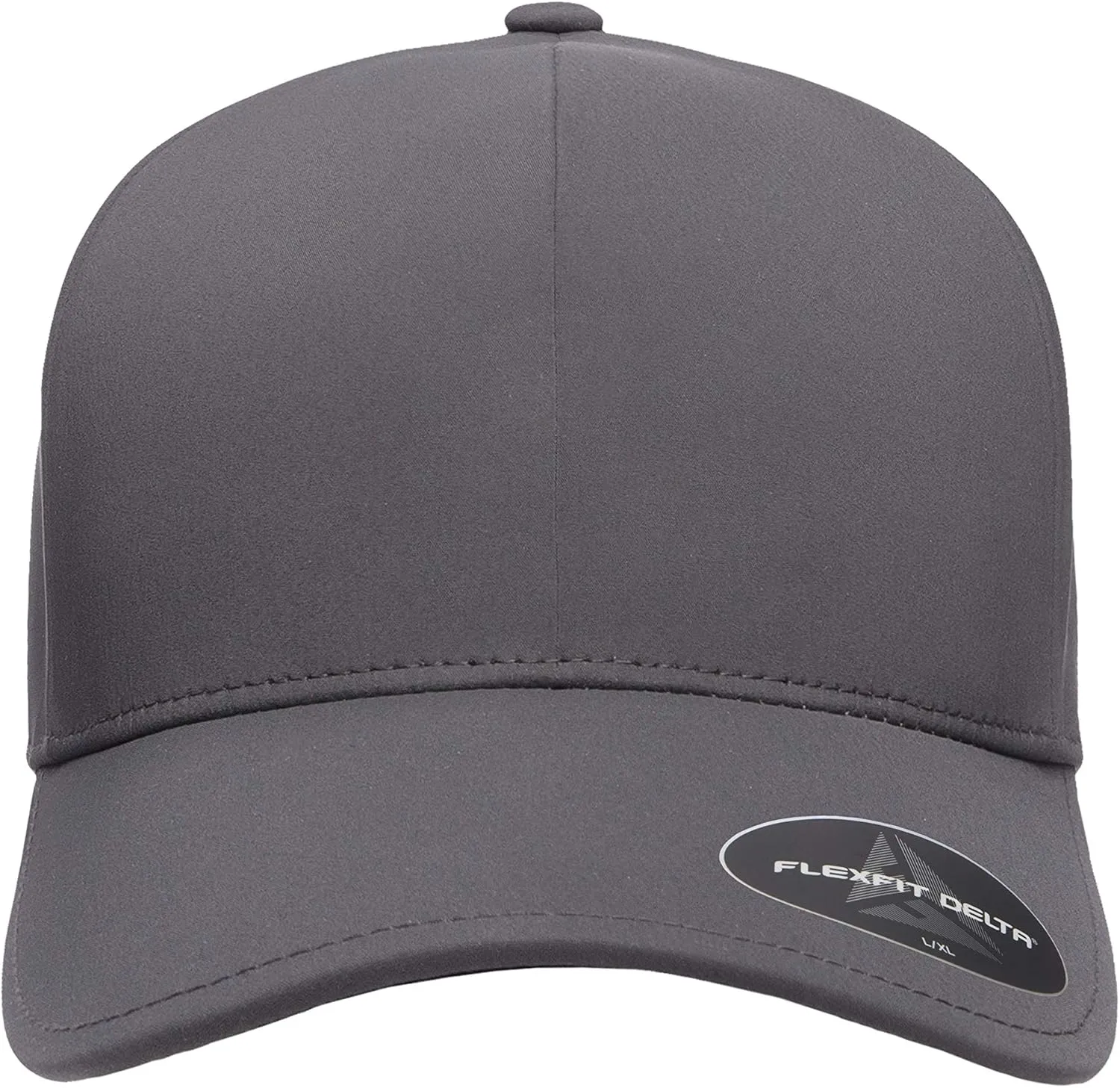 FlexFit Men's One Size Delta Seamless Cap, Maroon, Large-X-Large