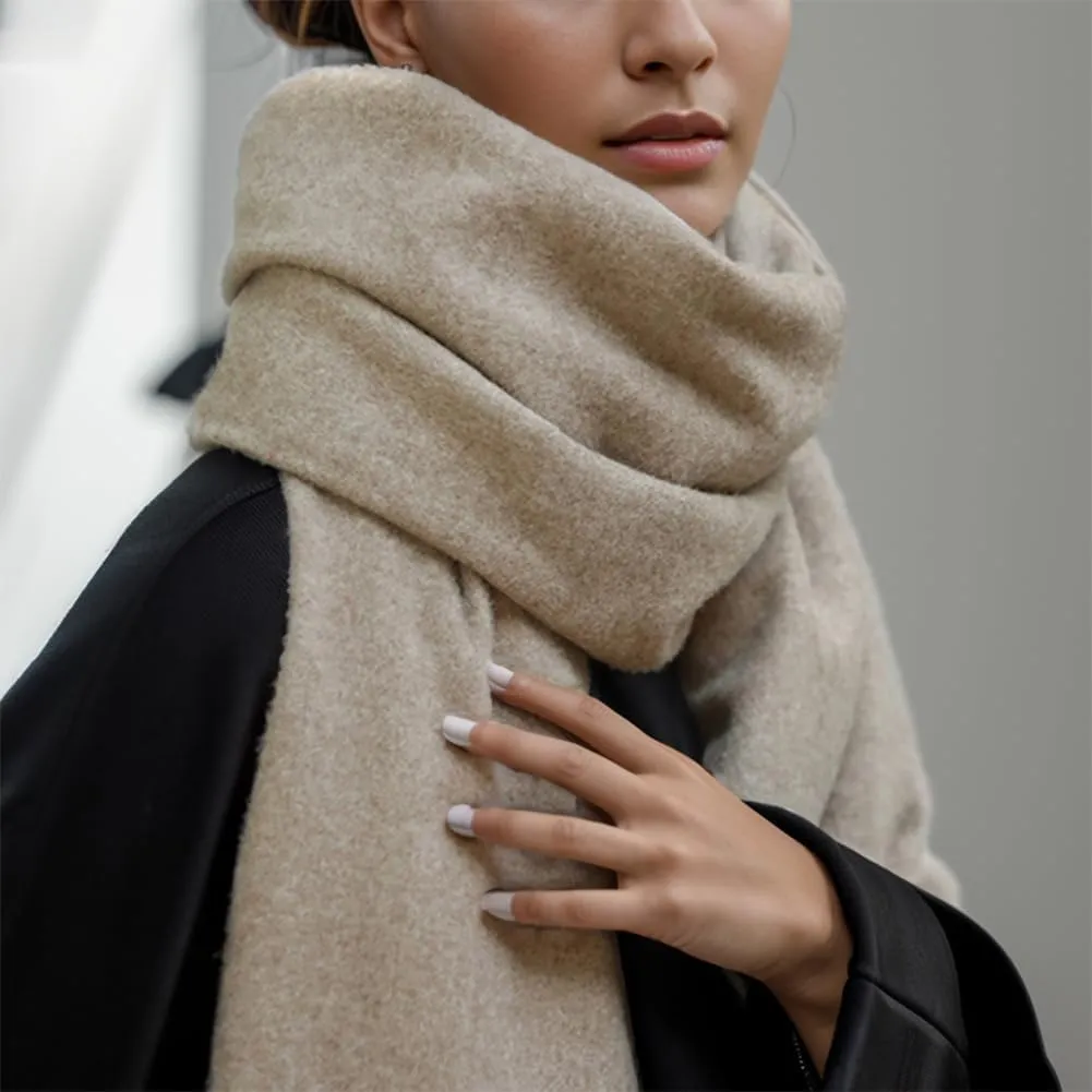 Floralies Cashmere Scarf for Women 80''*27'' Ladies Scarfs Gift Box Pashmina Shawls and Wraps Thick Oversized Scarf Winter