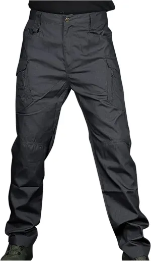 Hiking Pants Men Camo Cargo Pants for Men Casual Lightweight Joggers Work Pants Military Pants with Multi-Pocket