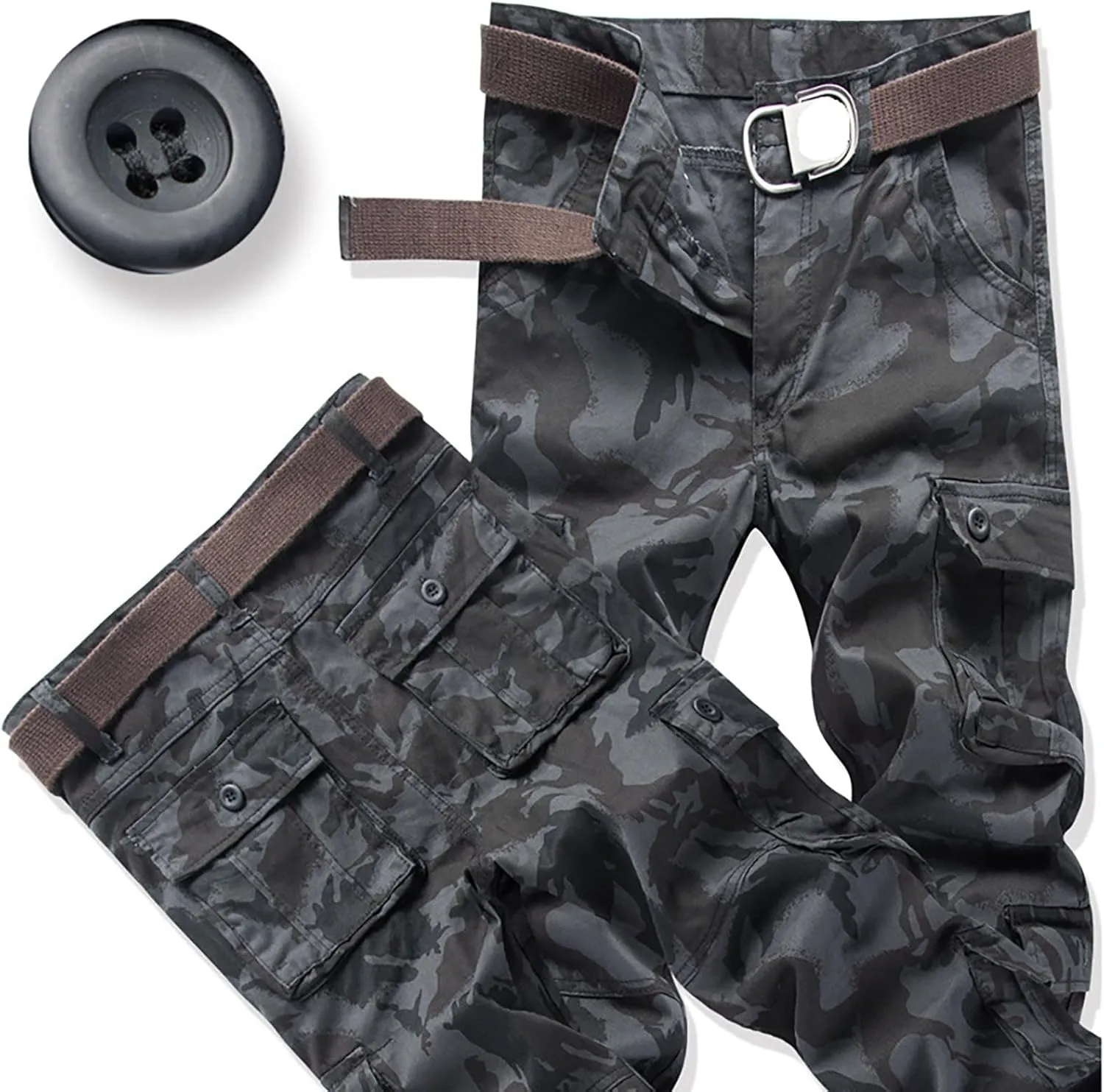 Jogger Pants for Men Fleece Windproof and Rainproof Pants Winter Warm Training Pants Sweatpants for Men Sweat Pants