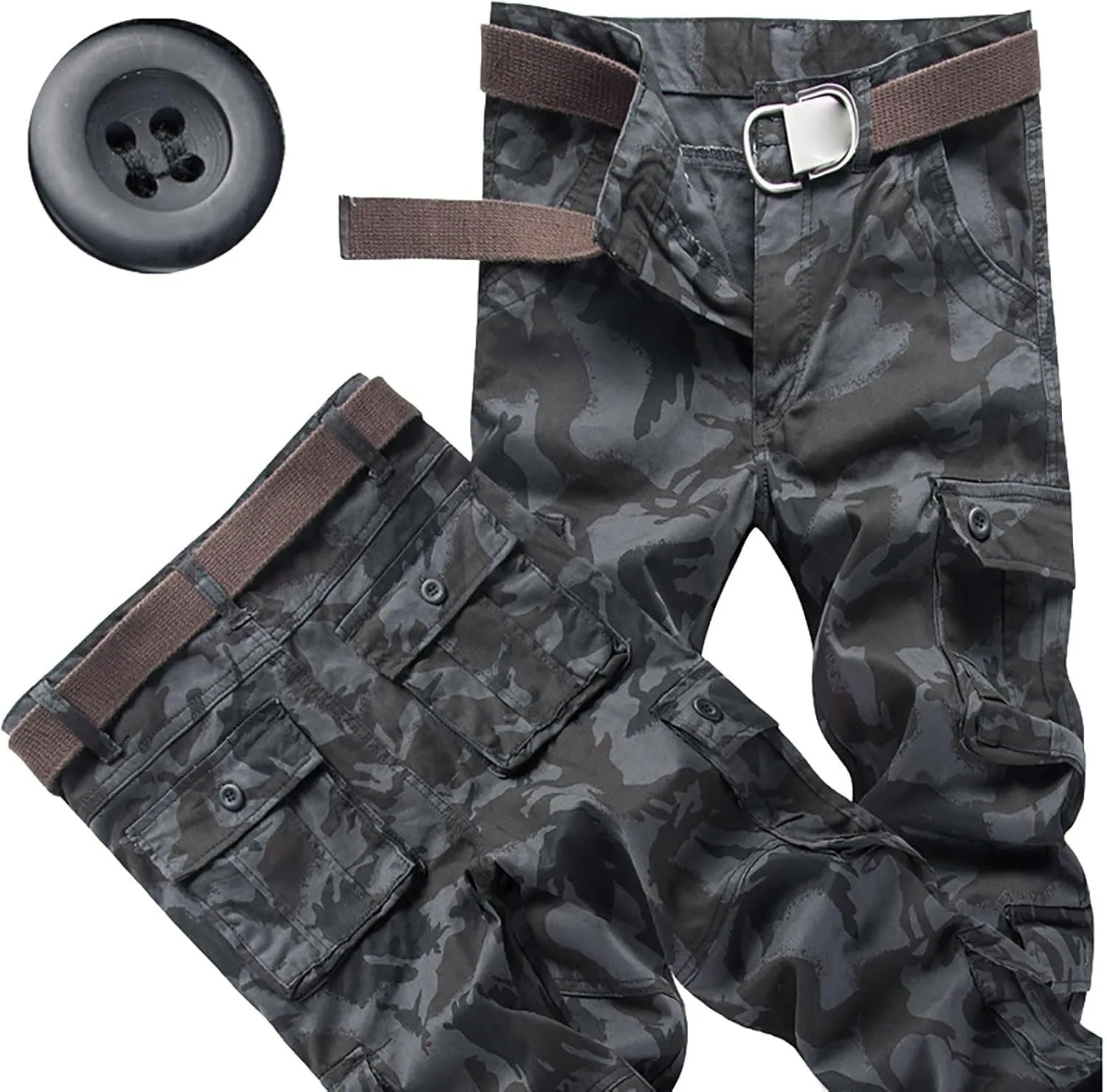 Jogger Pants for Men Fleece Windproof and Rainproof Pants Winter Warm Training Pants Sweatpants for Men Sweat Pants