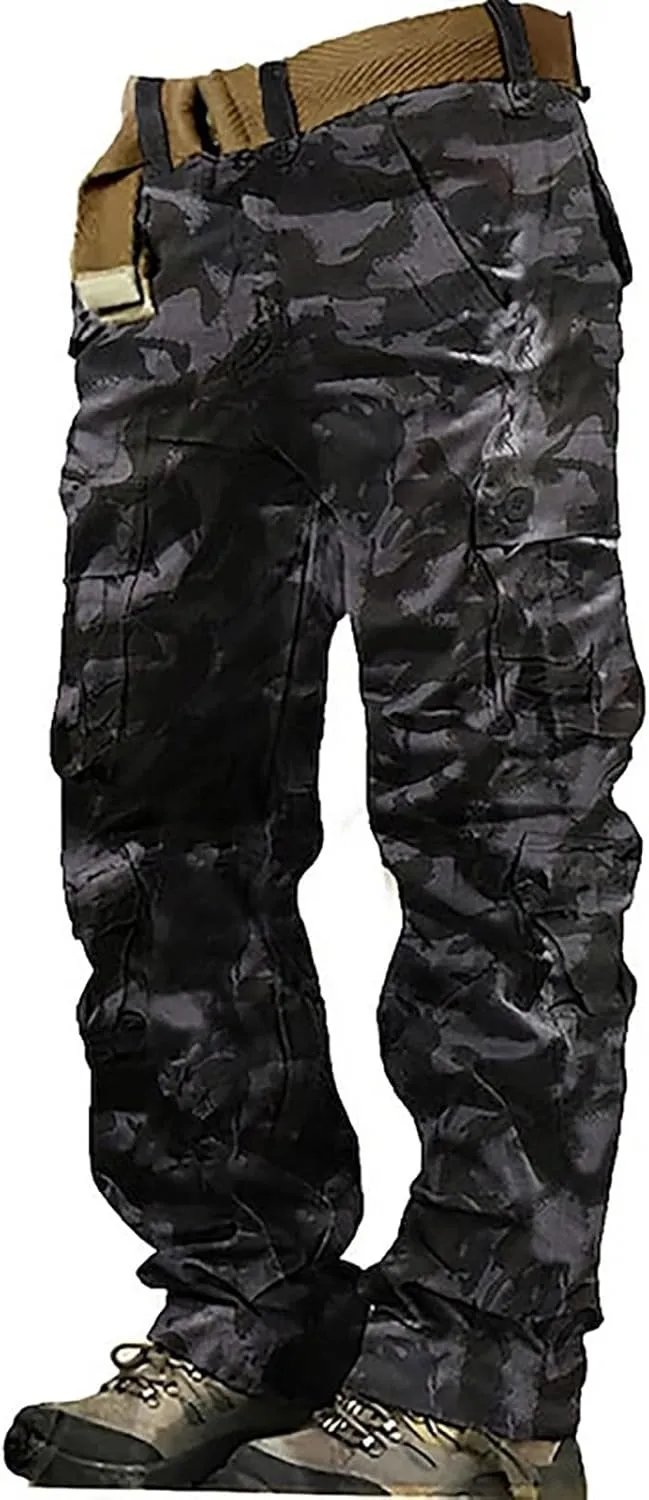 Jogger Pants for Men Fleece Windproof and Rainproof Pants Winter Warm Training Pants Sweatpants for Men Sweat Pants