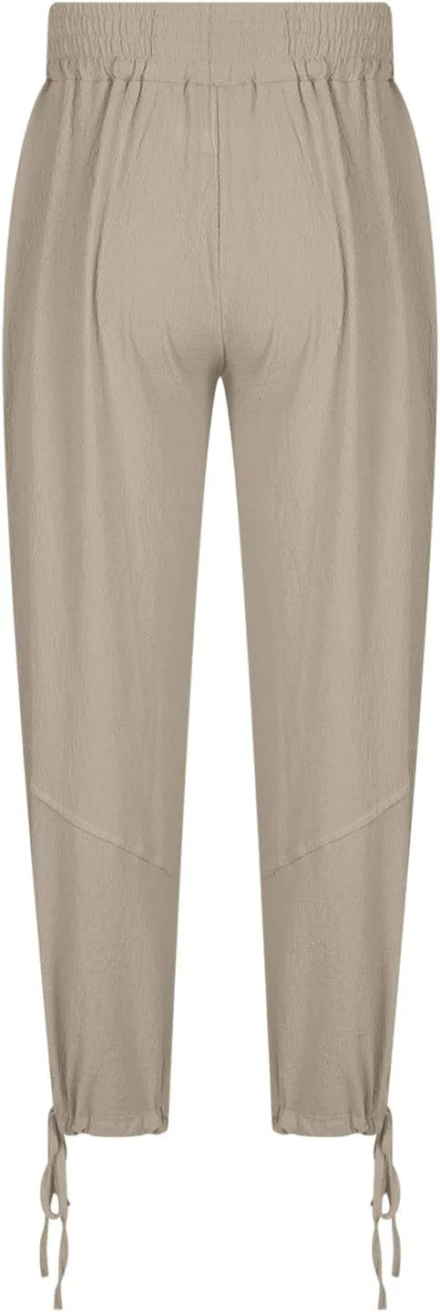 Jogger Pants for Men Sweatpants Casual Jogging Running Tapered Trousers Male Elastic Waist Track Pants Cinch Bottoms