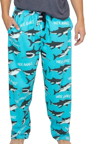 Lazy One Funny Ocean Pajama Pants For Men, Men's Separate Bottoms, Lounge Pants, Fishing PJs
