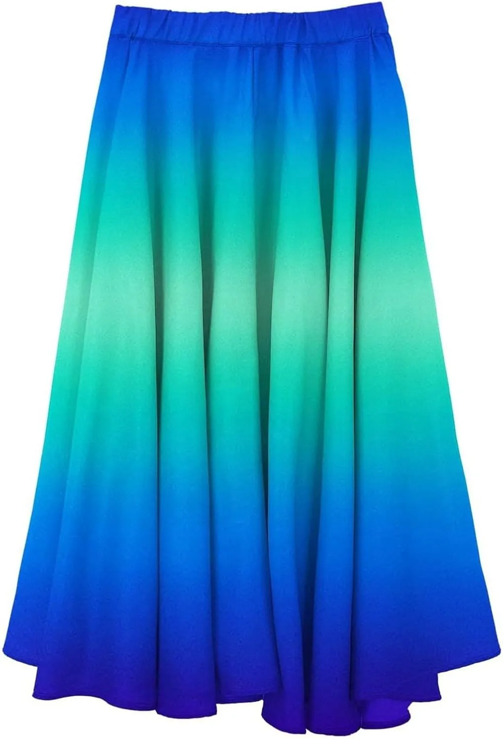 Linen Wrap Skirts for Women Pleated Summer Boho Floral Flowy Skirt Vacation High Waisted Maxi Casual Dress Skorts