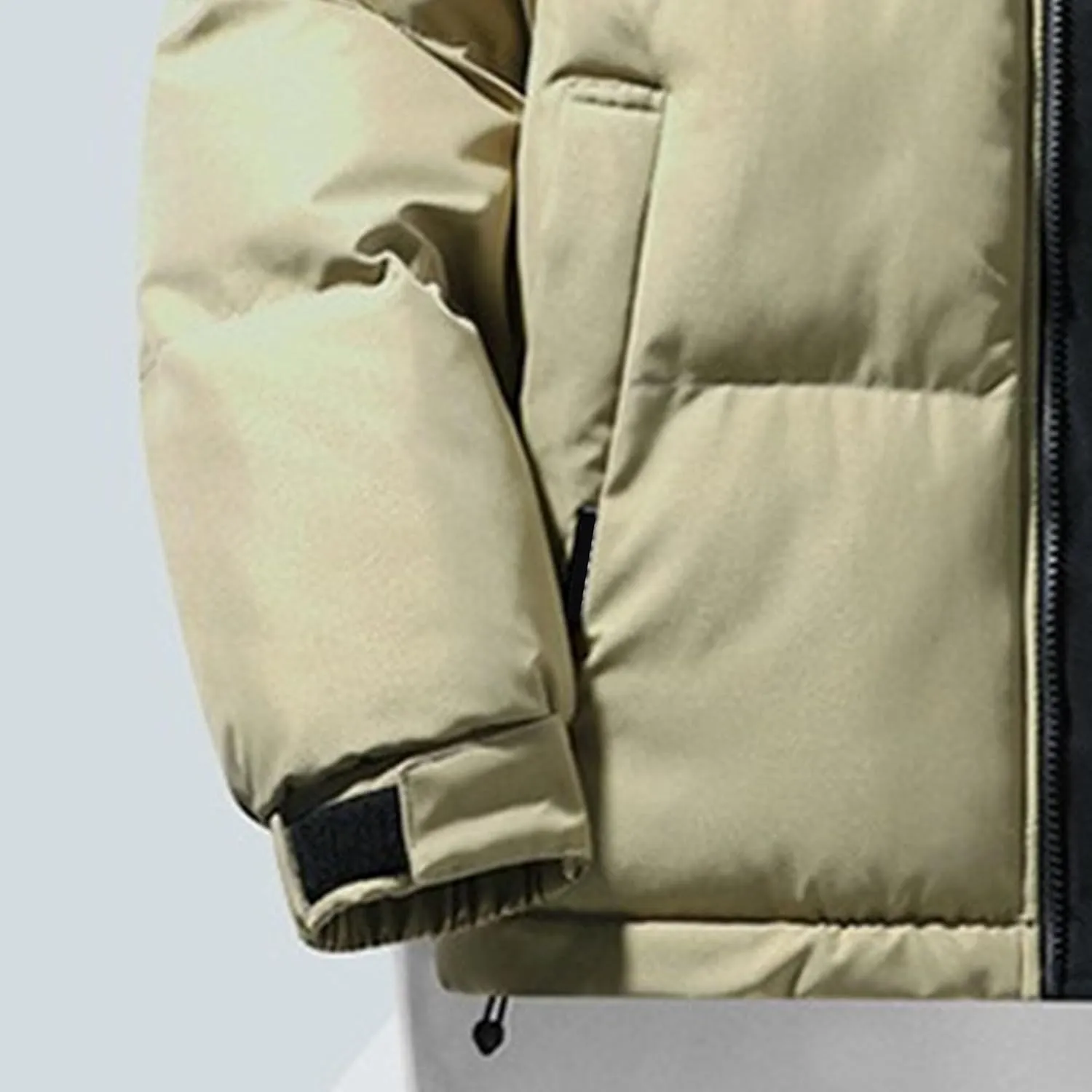 Maiyifu-GJ Men's Winter Puffer Jackets Warm Windproof Down Jacket for Men Thicken Quilted Padded Coat Windbreaker Outerwear