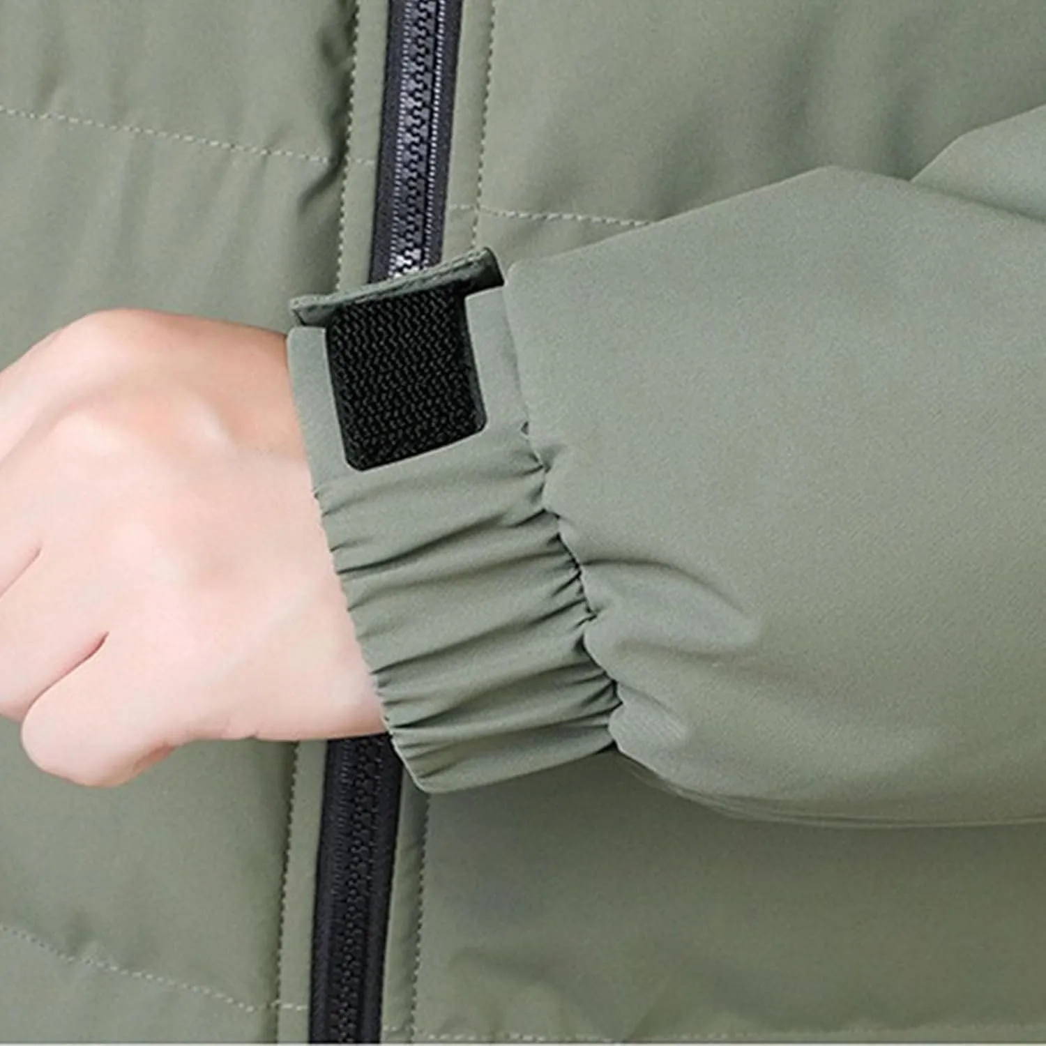 Maiyifu-GJ Men's Winter Puffer Jackets Warm Windproof Down Jacket for Men Thicken Quilted Padded Coat Windbreaker Outerwear