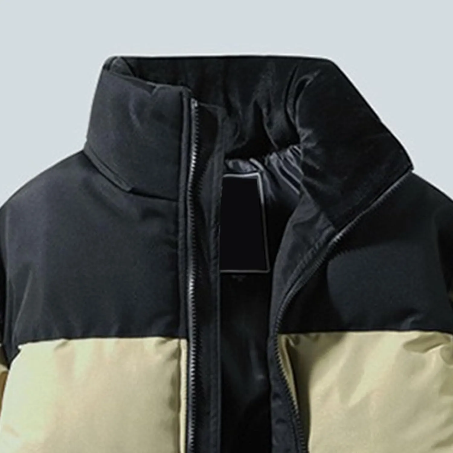 Maiyifu-GJ Men's Winter Puffer Jackets Warm Windproof Down Jacket for Men Thicken Quilted Padded Coat Windbreaker Outerwear