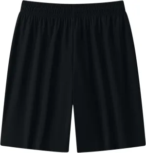 Mens Gym Shorts with Zipper Pockets Quick Dry Running Athletic Workout Gear Big & Tall Active Wear Sports and Outdoors