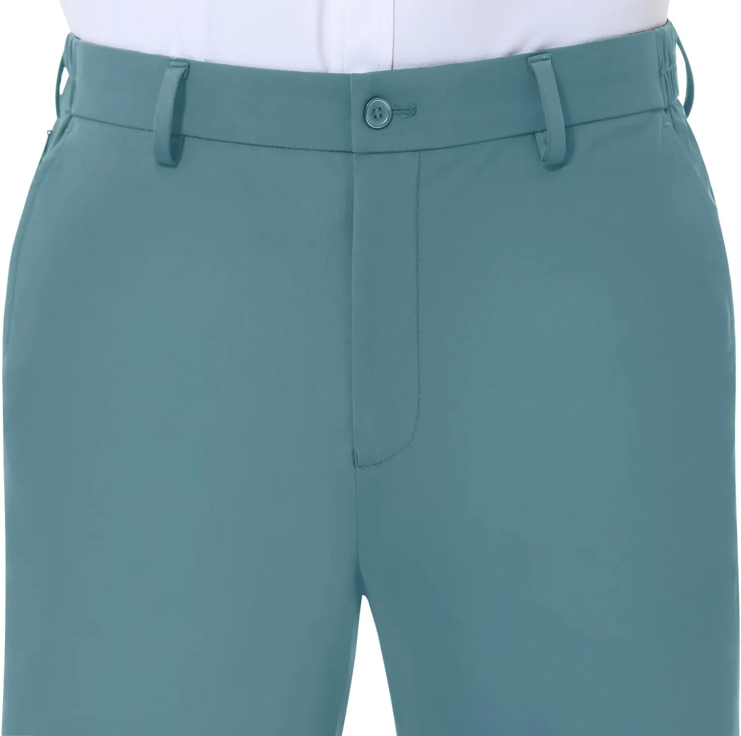 Mens Stretch Dress Pants Slim Fit Dress Pants for Men Expandable Waist Casual Dress Pants Athletic Golf Pants