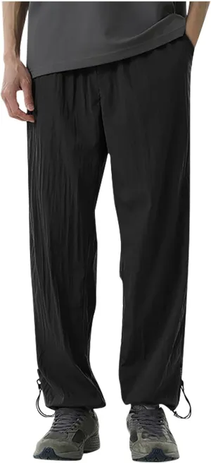Men's Work Trousers Smart Rugby Trouser Elasticated Waist Pants Solid Pant Jogging Bottoms Cotton Chinos Trousers