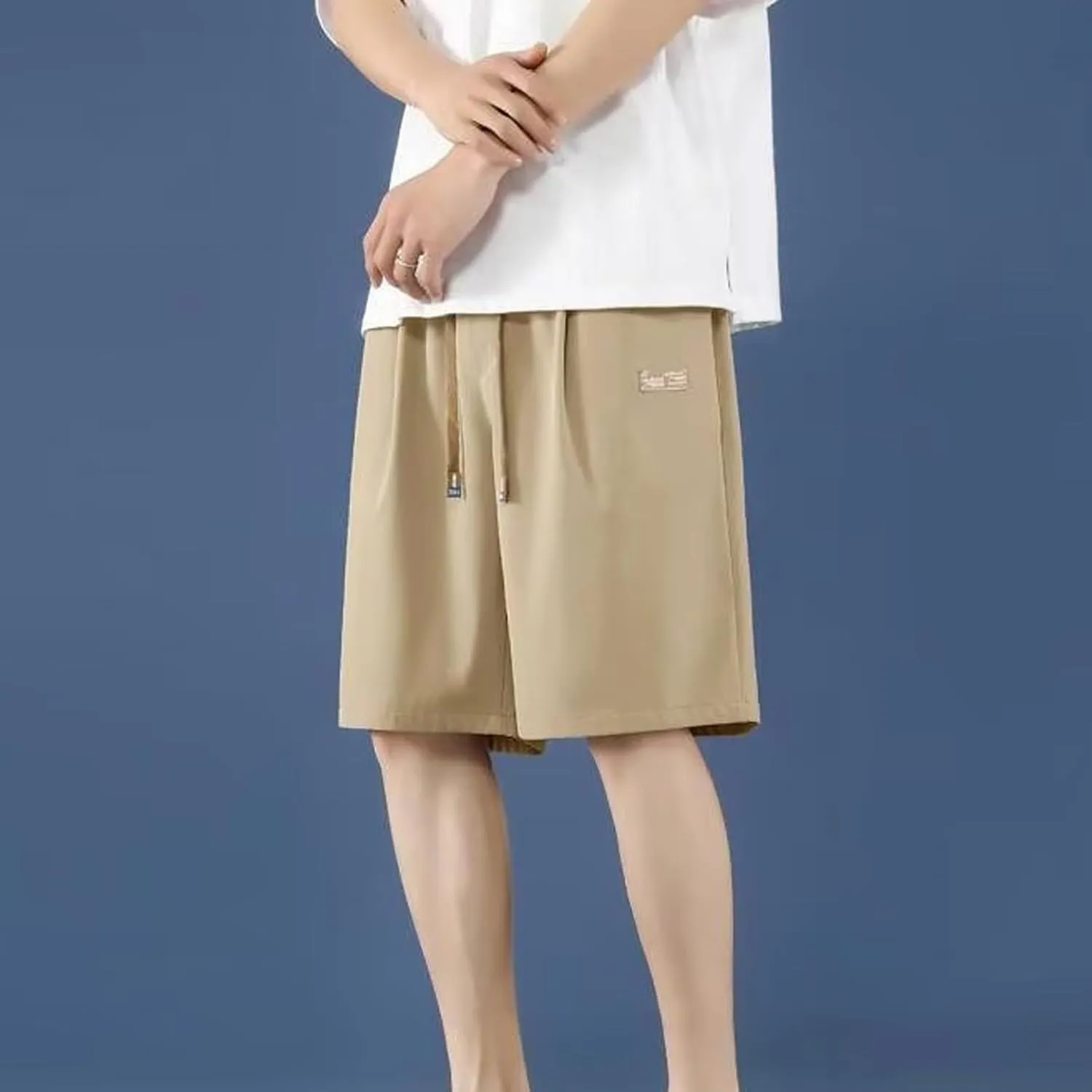 Men's Workout Shorts 5 Inch Quick Dry Running Gear Ice Silk Lightweight Training Athletic Short Pants with Pockets 2025