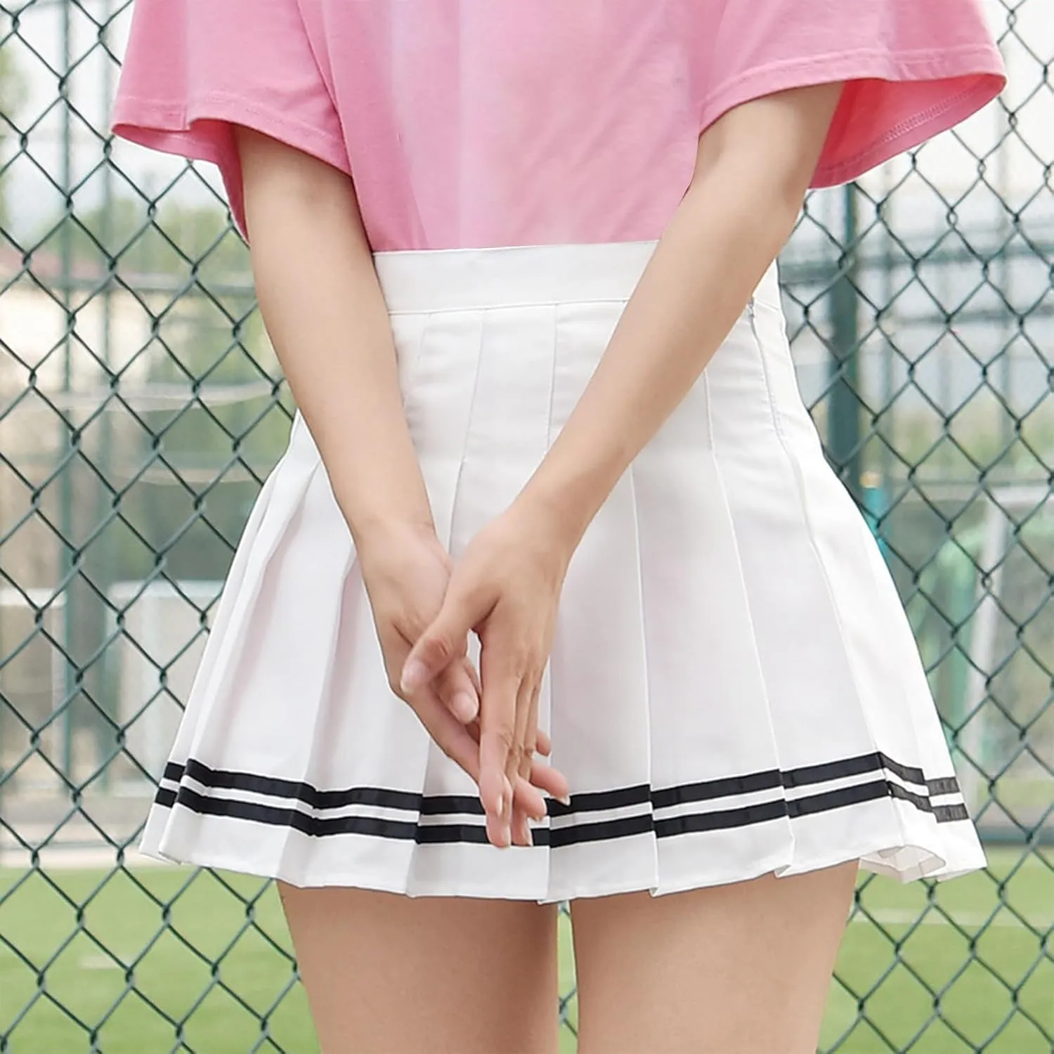 Mini Tennis Pleated Skirt Casual High Waisted Skirts for Women Trendy Summer Sexy A Line School Golf Shorts 2025