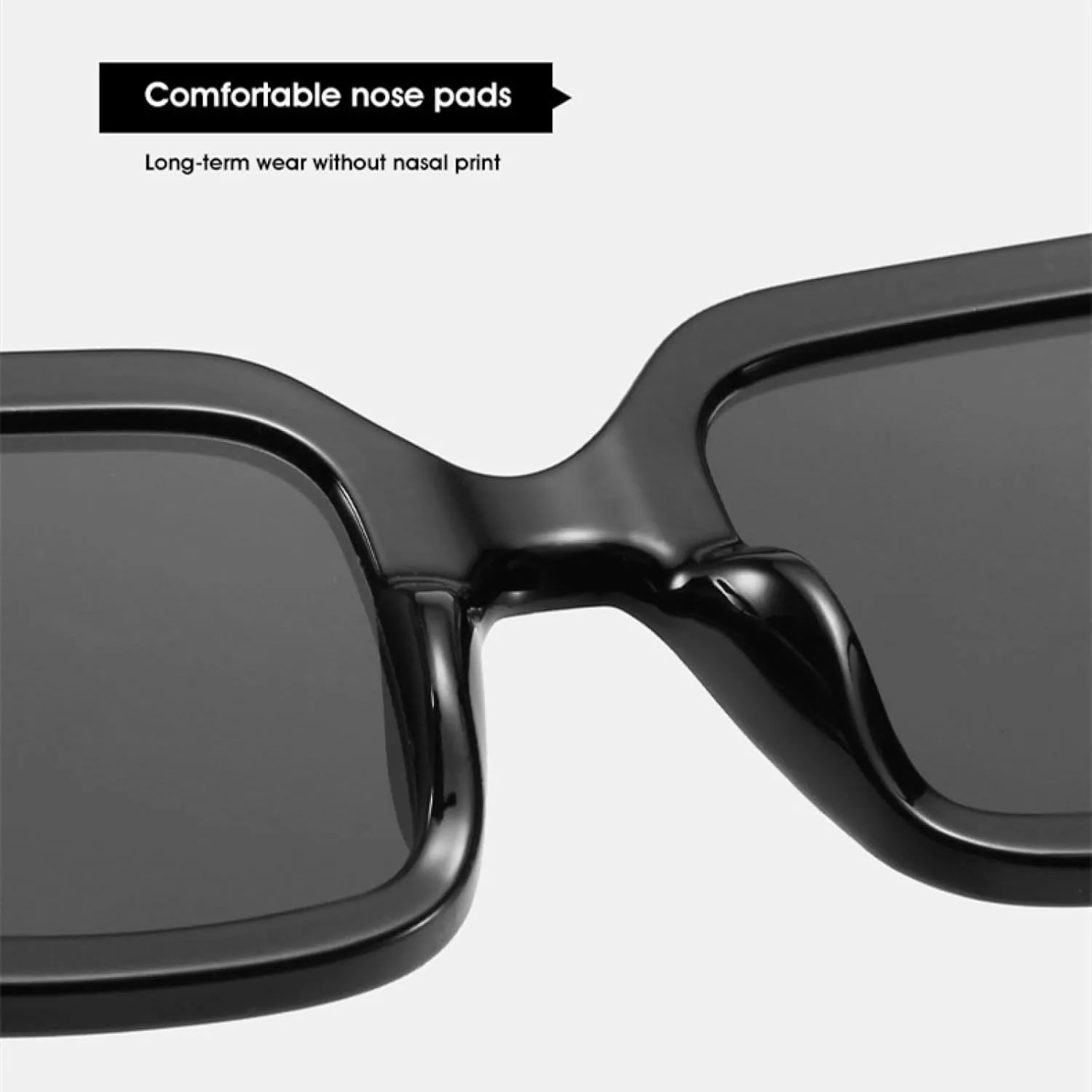Oversized Vintage Female Women Fashion Big Frame Sun Glasses Men Uv400