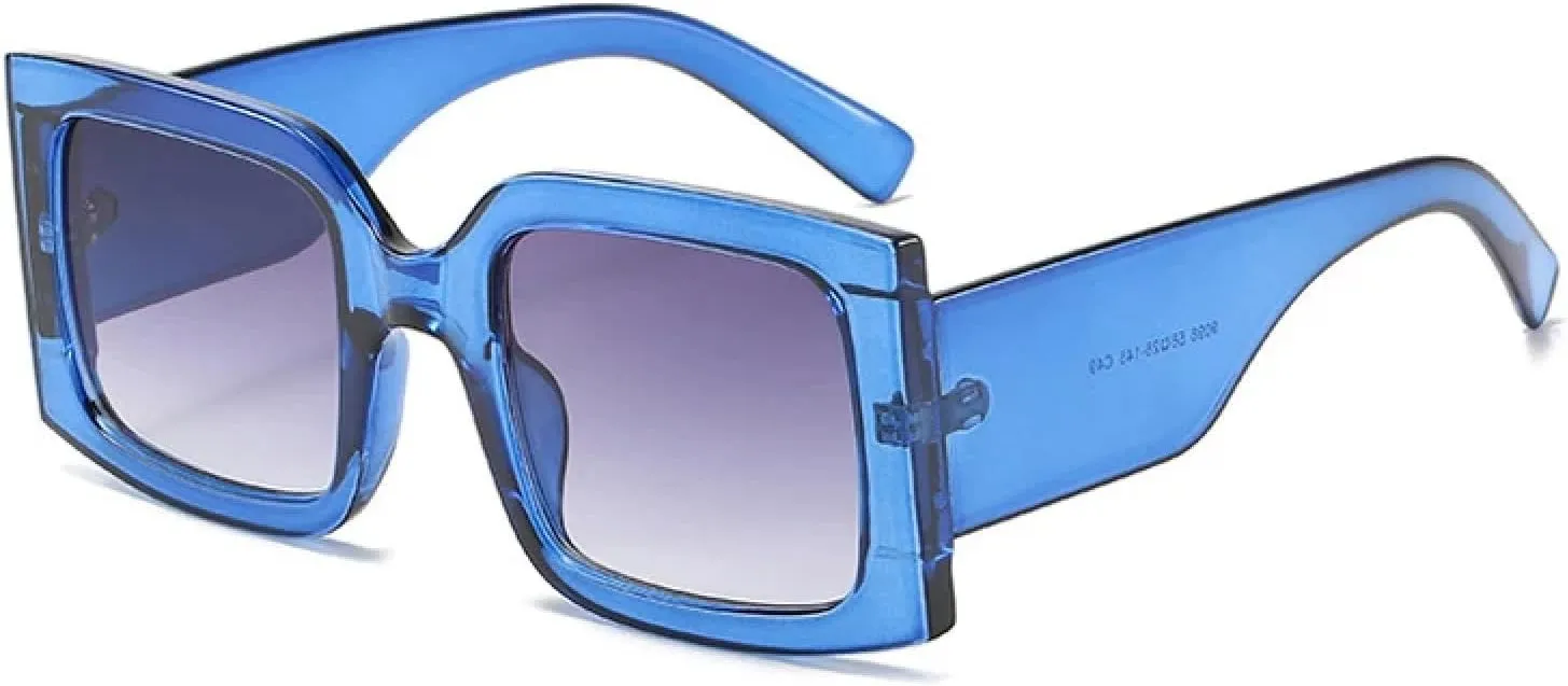 Oversized Vintage Female Women Fashion Big Frame Sun Glasses Men Uv400
