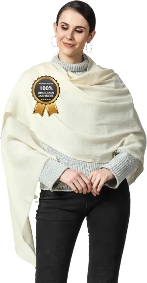 PASHWRAP 100% Himalayan Cashmere Wrap | Lightweight Cashmere Scarf | Ultra Thin Kashmiri Pashmina Shawl | Ideal For Travel