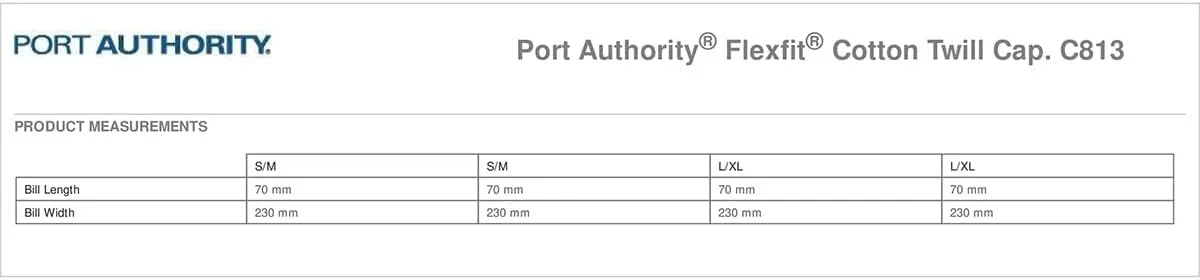 Port Authority Flexfit Cotton Twill Cap