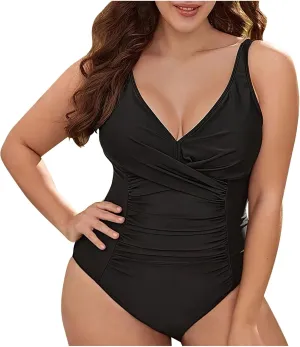 PTOLOCIF One Piece Swimsuit for Women Sexy Mesh High Neck Bathing Suit Color Block Tummy Control Swim Suit Swimwear