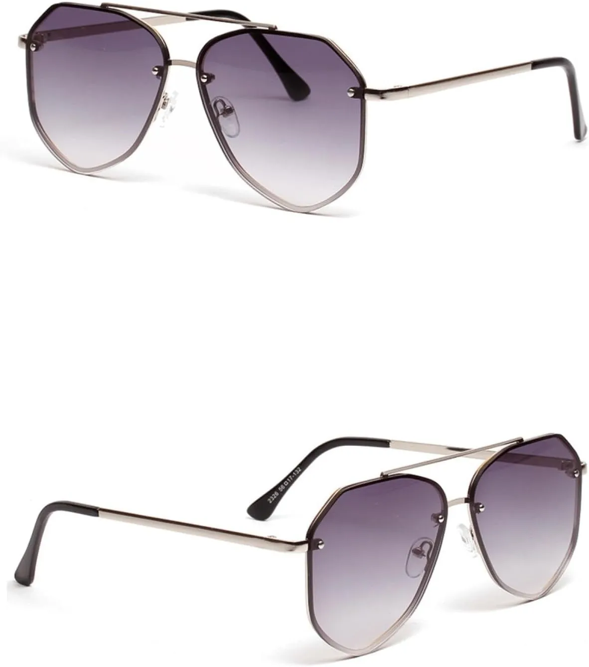 Retro Round Sunglasses for Men Women Luxury Metal Vintage Mirror Polygonal Gold Tea Sun Glasses Uv400