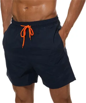 RTRDE Men's Board Shorts Swimming Trunk Quick Dry Shorts Summer Holiday Beach Shorts with Pockets Bathing Suit, M-4XL