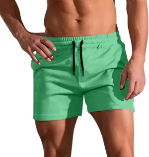Running Shorts for Men 3 Inch Quick Dry Athletic Lightweight Workout Gym Active Short Pants Beach Outfits with Pockets