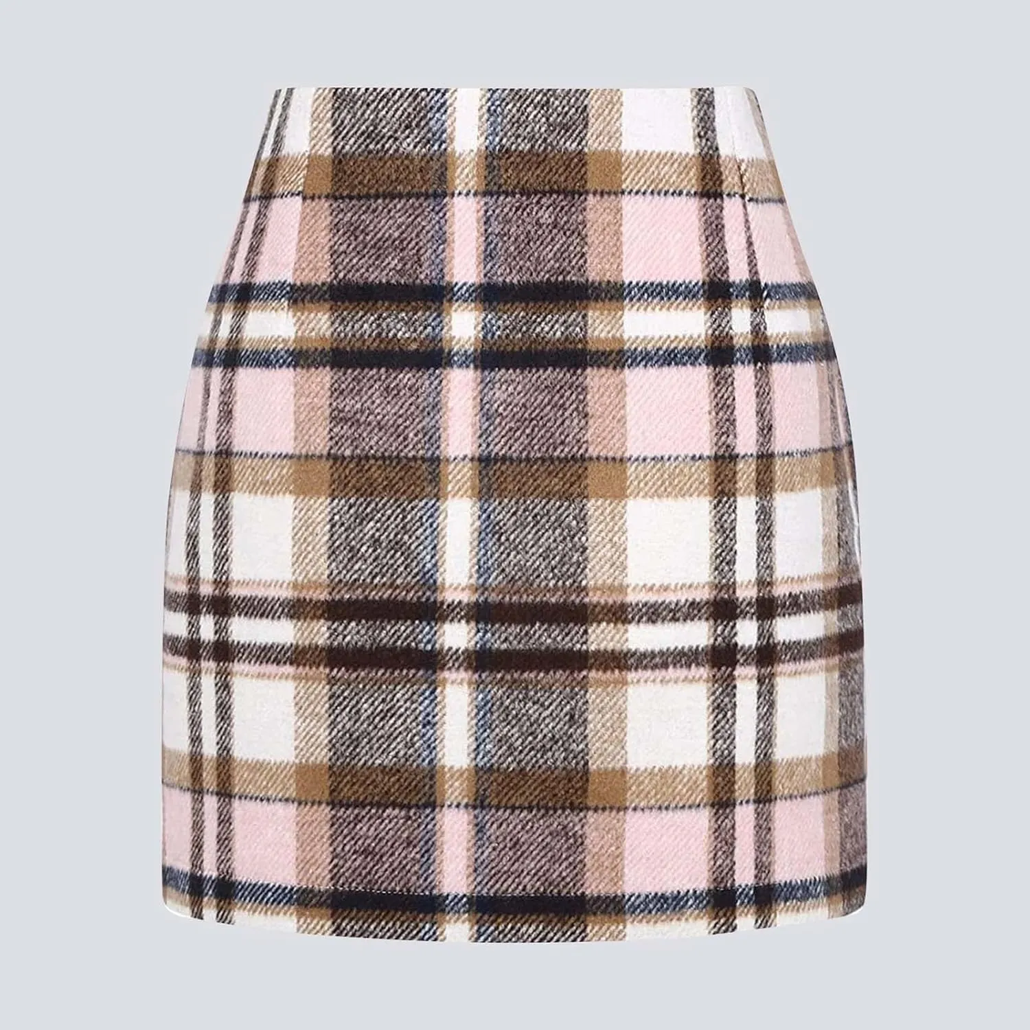 Spring Dresses for Women Women Skirt 2023 Spring Summer Skirts Summer Casual High Waist Plaid Mini Skirts Pleated