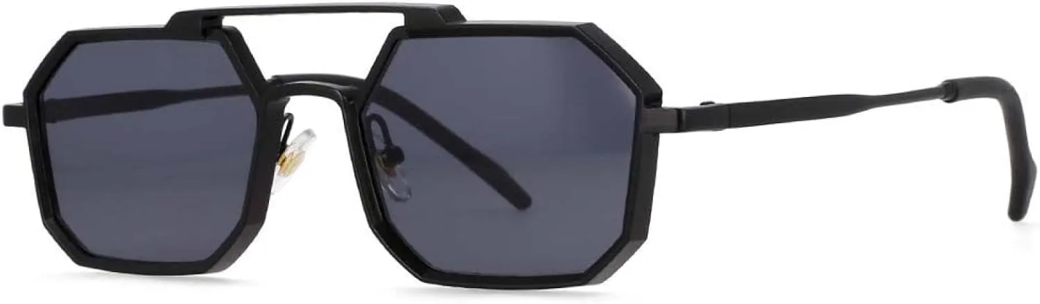 Steam Punk Sunglasses for Men Fashion Women Shades Uv400 Vintage Glasses