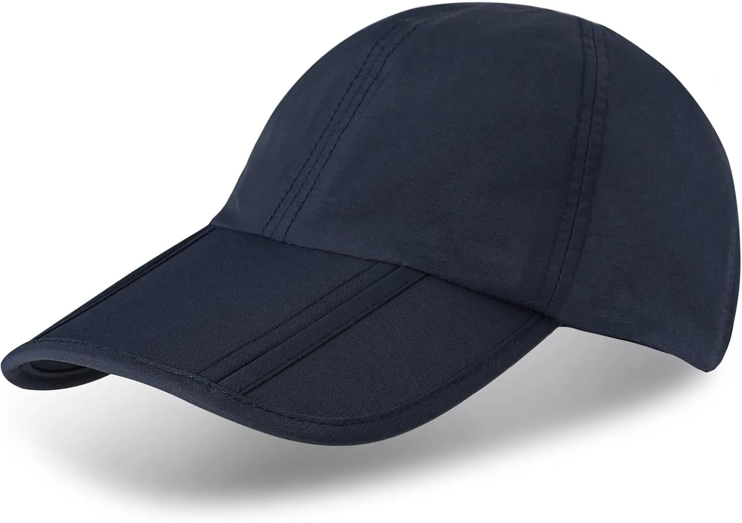 Sumolux Men Women Outdoor Rain Sun Waterproof Quick-Drying Long Brim Collapsible Portable Hat