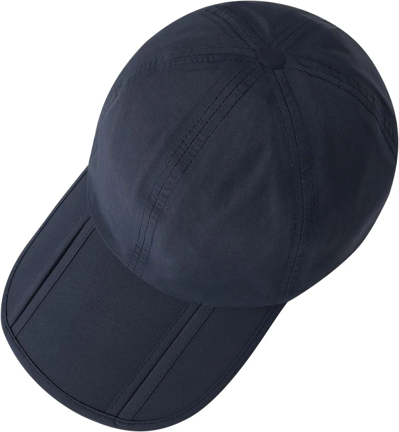 Sumolux Men Women Outdoor Rain Sun Waterproof Quick-Drying Long Brim Collapsible Portable Hat