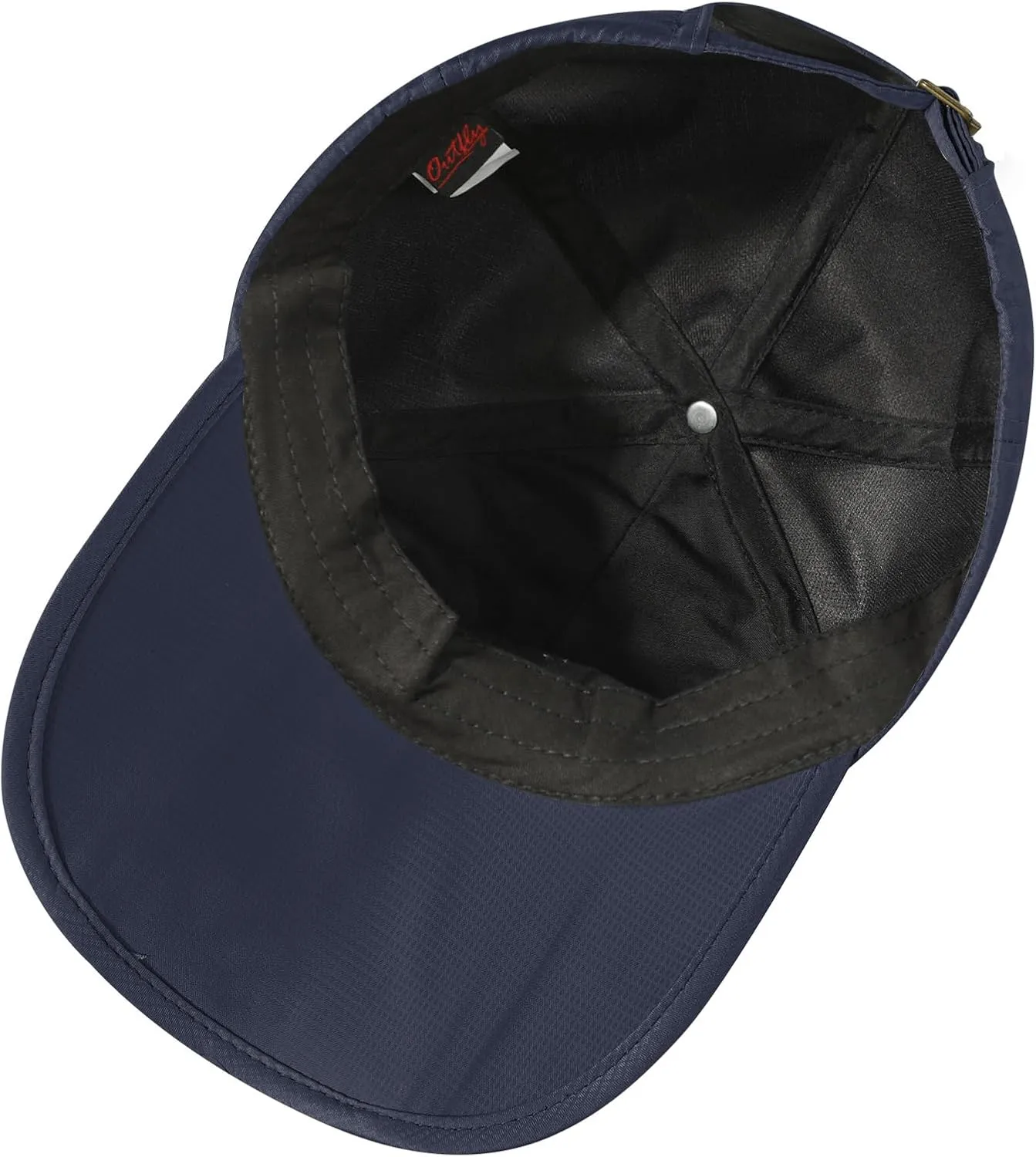 Sumolux Men Women Outdoor Rain Sun Waterproof Quick-Drying Long Brim Collapsible Portable Hat