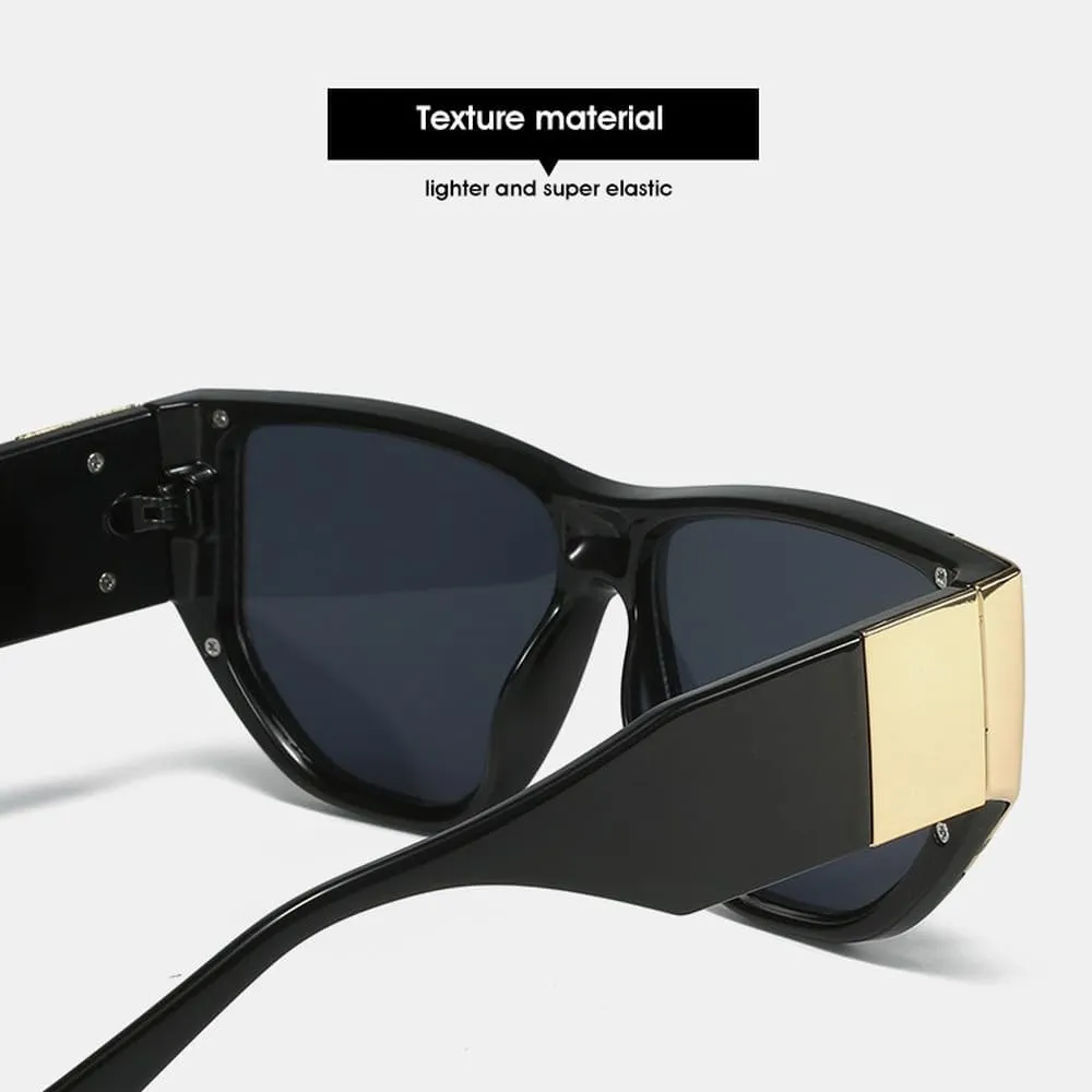 Sunglasses Women Men Vintage Shades Luxury Sun Glasses UV400 Oversized Eyewear