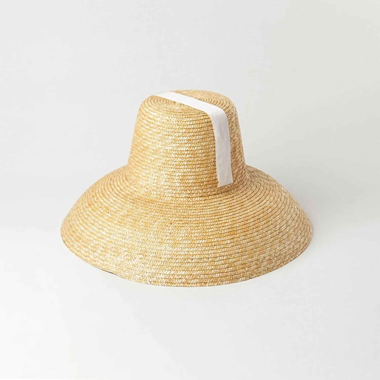 Sunshade Straw Hat with Chin Strap Hand-woven Elegant r Hat for Sun Hat Wide Brim Sunhat for Friend Gathering Parti