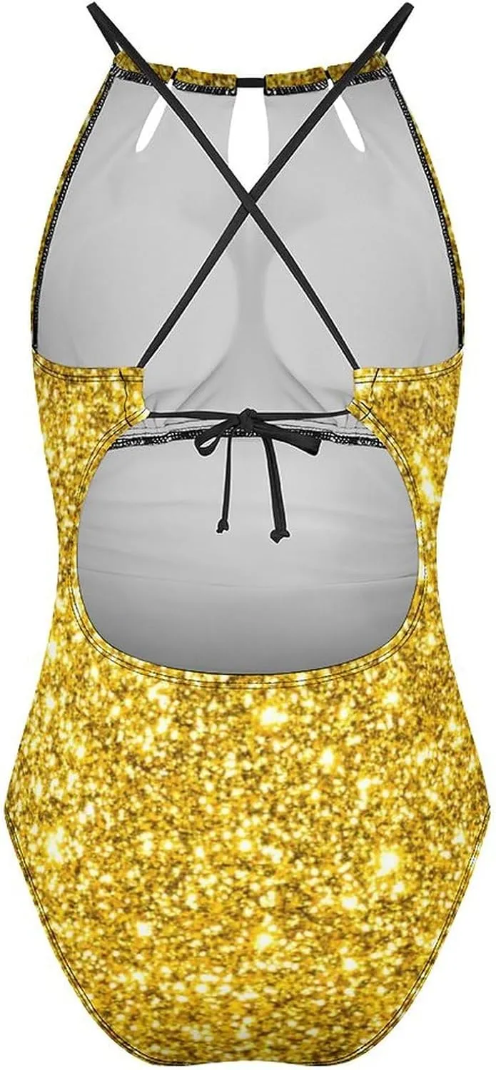 Supdreamc One Piece Swimsuit for All Women, Backless Swimwear Monokini Beachwear
