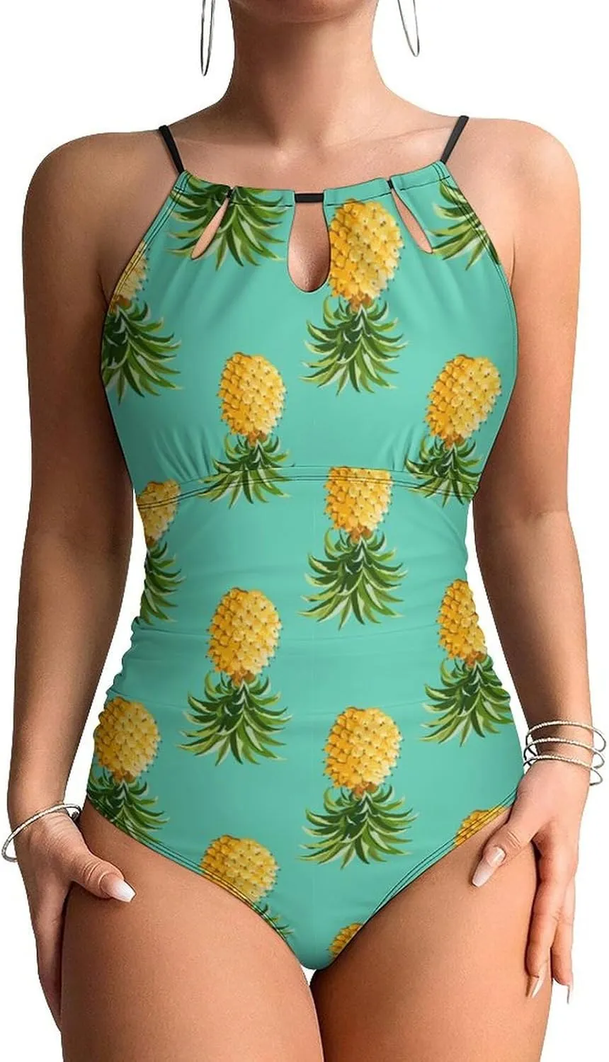 Supdreamc One Piece Swimsuit for All Women, Backless Swimwear Monokini Beachwear